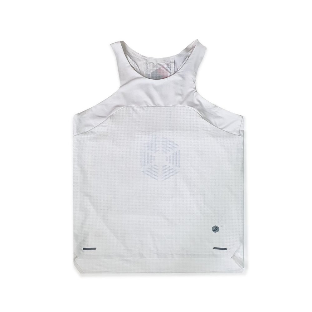 ASICS 'Best Tank' [White] Athletic Women's Running Tank Top Size MEDIUM